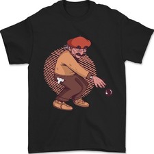 Boule Man Schüssel Petanque Bälle Herren 100% Baumwoll