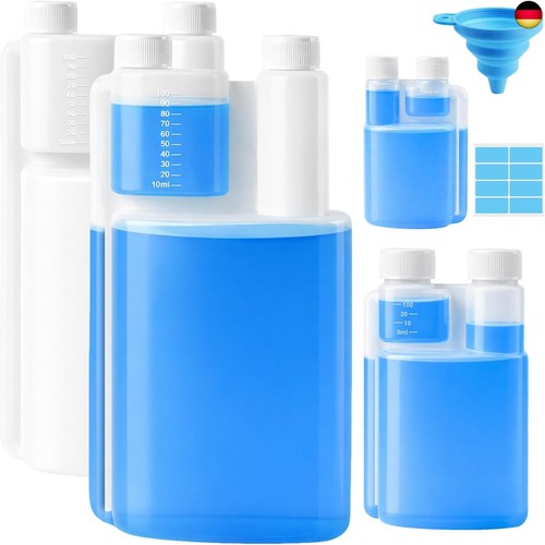 Doppelhals dosierflasche aus - doppelhals,