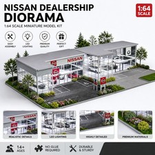 Diorama garagenmodell - 1:64,