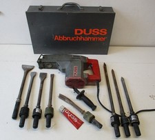 DUSS PK 100 Bohrhammer Abbruchhammer Meisselhammer + Koffer 8x Meißel (LS-358) *
