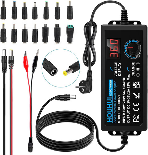 36v einstellbares netzteil - 3v-36v,