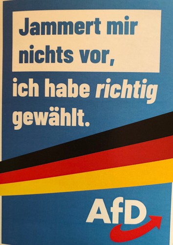 Afd aufkleber drucker a5 - aufkleber,