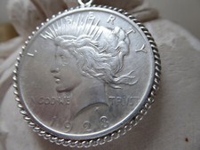 Münze Kettenanhänger One