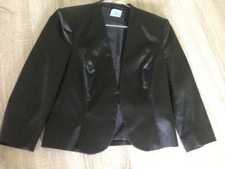 Mariposa Cocktail Jäckchen Bolero Gr. 36/38 schimmernd schwarz