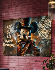 LEINWAND BILDER MICKY MAUS