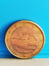  Finnland 1999 fliegende Singschwäne ULM erh fast UNZ 1 Euro Münze
