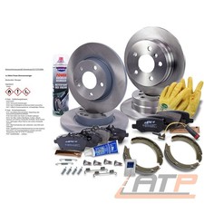 BREMSSCHEIBEN + BREMSBELÄGE