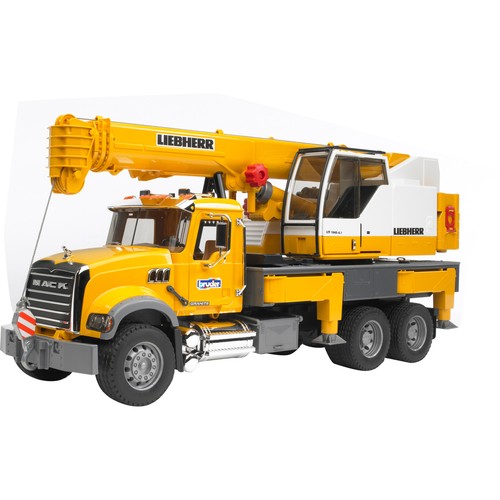 Bruder mack granite liebherr - bruder,