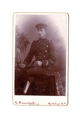 Cdv foto soldat leib - foto, leib-husar