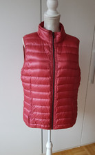 leichte Weste comma, Gr. 44 roter Farbton leicht glänzend Eingrifftaschen