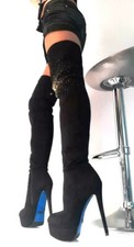 Dekorierte stiefel strass - dekorierte,