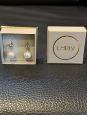 Perlenohrringe 925 Silber