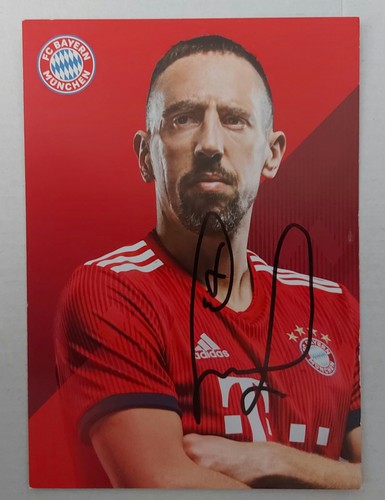Franck ribéry autogrammkarte - franck,