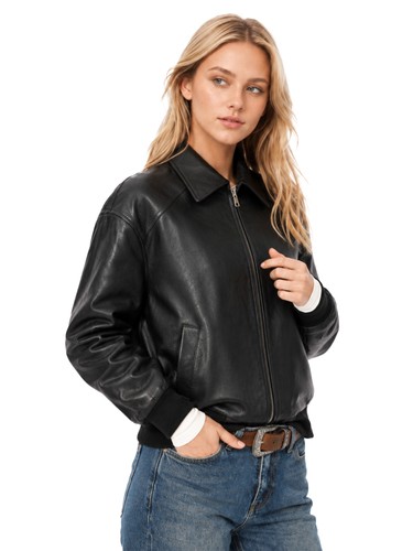 Damen taillierte kunstleder - damen,