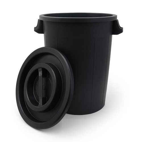 Runder wassertank mit deckel - runder,