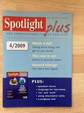 SPOTLIGHT PLUS Englisch-Sprachtrainer 4/2009 - MOANING, SPEED, HONEST GEORGE
