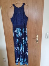 Maxikleid mit Spitze Blumen