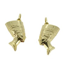 Echt Gold 333 Anhänger Nofretete Büste der Nofretete