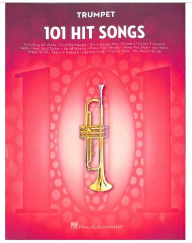 Musiknoten 101 hit songs - 101, hit-songs