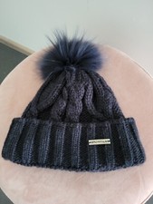 Sportalm Damen Mütze Blau mit Bommel       VK 139,-