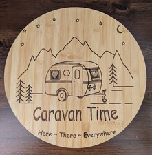 Pop Up Tisch Wohnwagen Thema Campingtisch - personalisierbar mit Namen