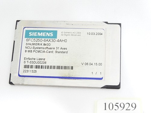 Siemens 8mb pcmcia card - siemens,