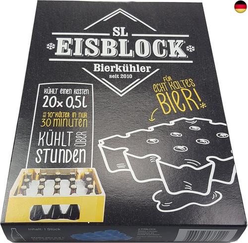 Eisblock bierkühler - -,