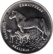 Litauen 1,50 Euro 2017 "Lithuanian hound and Žemaitukas horse"