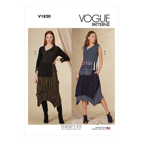Vogue schnittmuster v1820 - vogue,