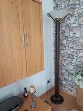 Deckenfluter Stehleuchte mit Halogenlampe, dimmbar