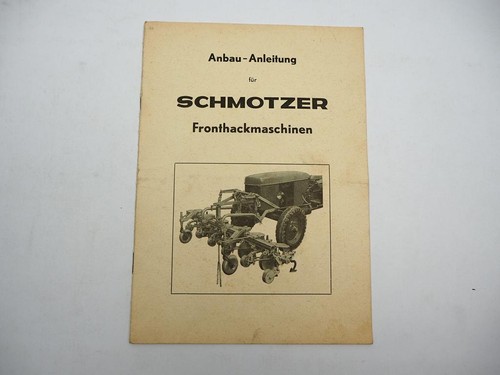 Schmotzer fronthackmaschine - schmotzer,
