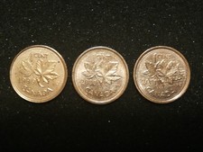3 x 1 Cent Canada / Kanada