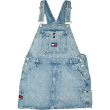 Tommy jeans latzrock kleid - tommy,