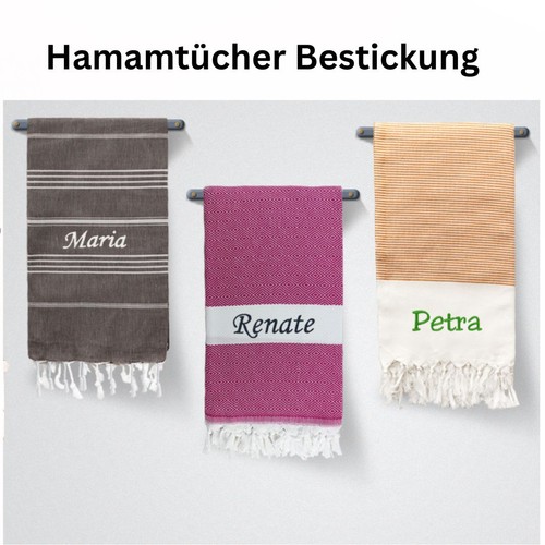 Bestickung mit namen bestickt - bestickung,