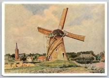 Netherlands,Korenmolen Te