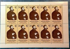 Kleinbogen 2755 "Martin Luther" / DDR 1982 