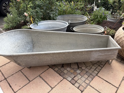 Alte zinkwanne badewanne - zinkwanne,