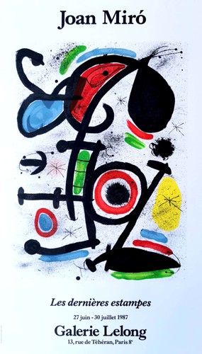 Joan miró galerie lelong - miró:,