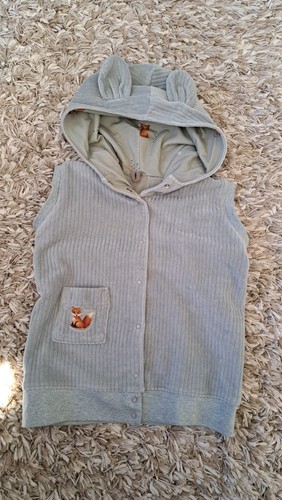Herbst jersey cord weste fuchs - jersey-cord,