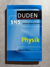 Physik SMS (Schnell-Merk-System) DUDEN, 5.-10. Klasse