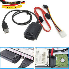 B45 USB Konverter Adapterkabel 50cm für 2,5"3,5" SATA IDE Festplattenlaufwerke 