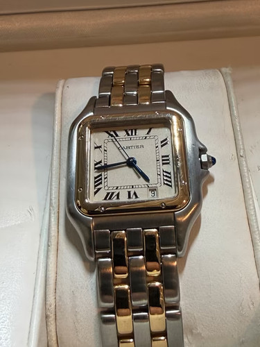 Cartier panthere stahl - cartier,
