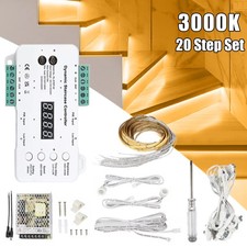 LED Treppenbeleuchtung Bewegungsmelder Treppen Stufen PIR Trafo Sensor Streifen~