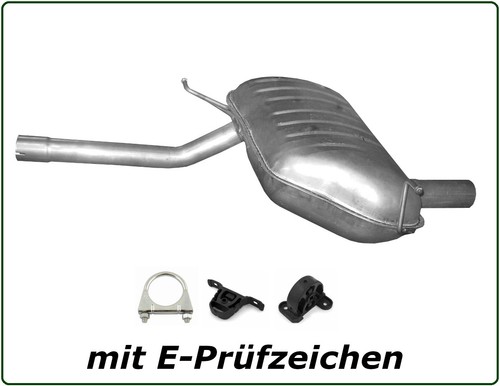 Endschalldämpfer bmw 3er - endschalldämpfer,