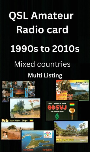 Qsl amateurfunkkarte aus 90er - amateurfunkkarte,