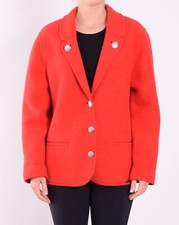 Giesswein Jacke  100% Schurwolle Damen Gr.40 Strickjacke Wolljacke Rot 142017