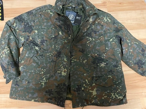 Brandit flecktarn parka - flecktarn,