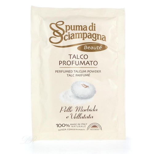 Spuma sciampagna talco - di,