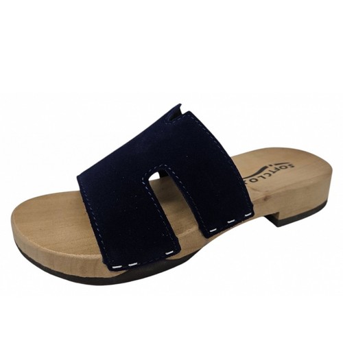 Softclox blida pantolette blau - softclox,