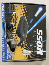 SSDN WSX-10SP 10 Zoll 600W Unter-Sitz Subwooferbox - Schwarz